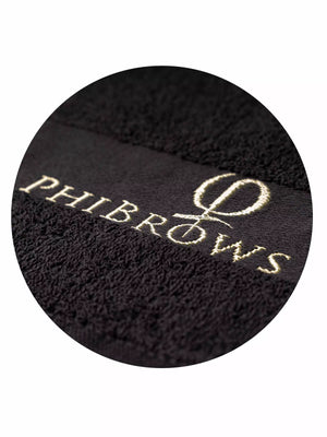 PhiBrows Towel black