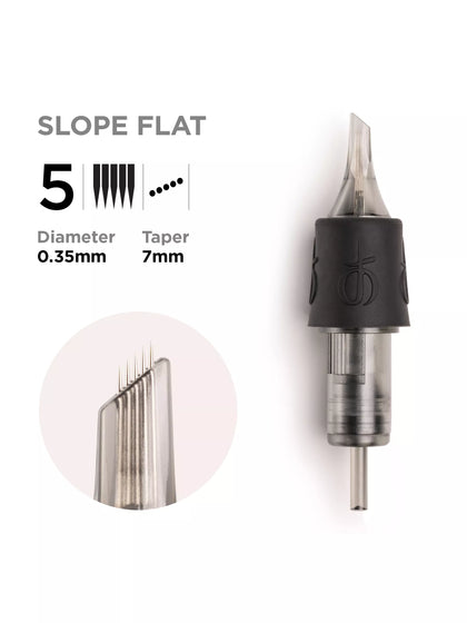 Phi Black Cartridge 0.35 5SF, 7mm taper - 10pcs