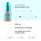 Coral Water Lily PMU Pigment 10ml