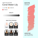 Coral Water Lily PMU Pigment 10ml