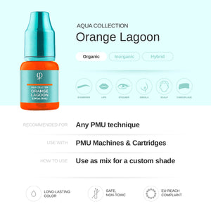 Orange Lagoon PMU pigment 10ml