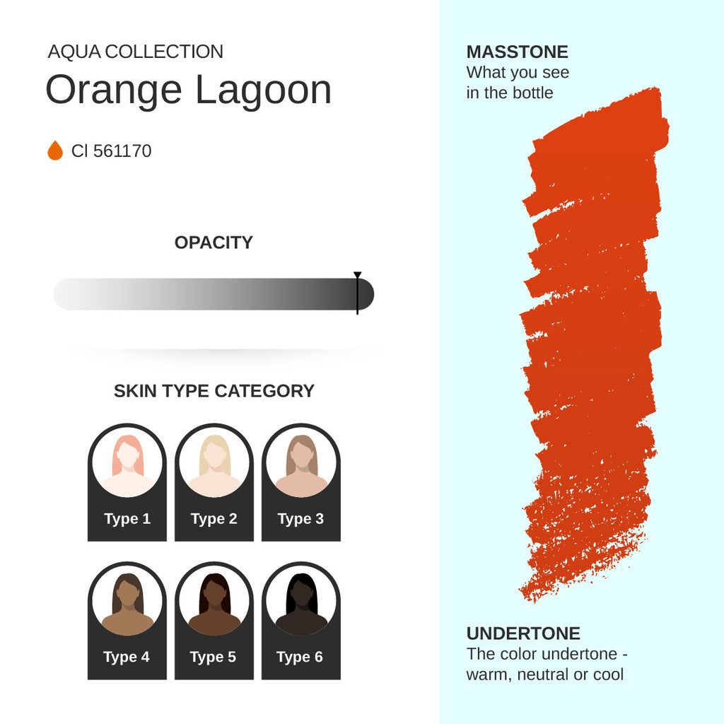 Orange Lagoon PMU pigment 10ml
