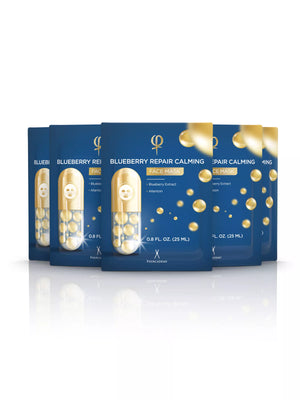 Blueberry Repair Calming Face Mask 9 x 5pcs